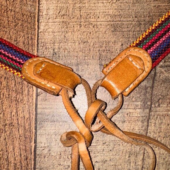 Consuela PINK SLIM WEBBING CROSSBODY STRAP & Bag Leather Accent Replacement - Picture 7 of 11